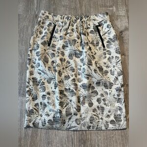 Lafayette 148 New York Gorgeous Floral Skirt‎ with Pocket- 8
